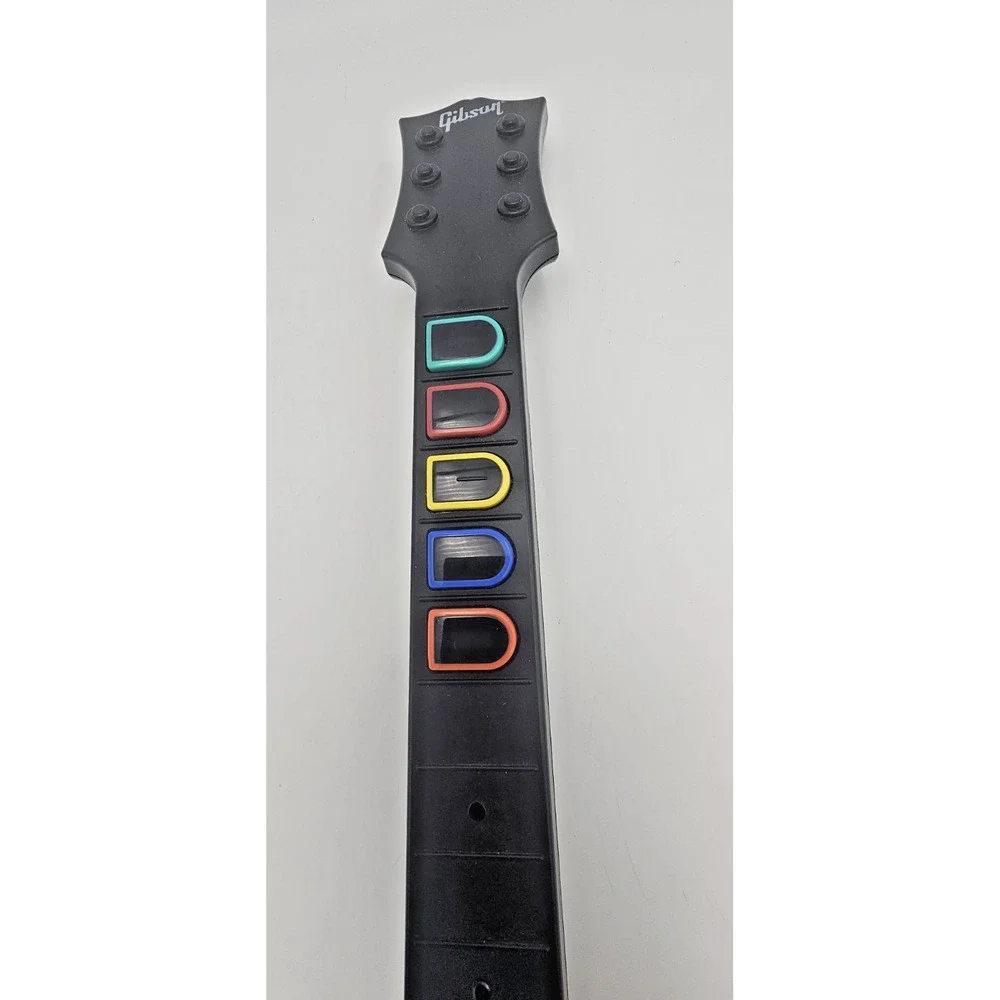 Guitar Hero Les Paul Wireless Controller PS3 Sony PlayStation 3 Black No Bat Cvr